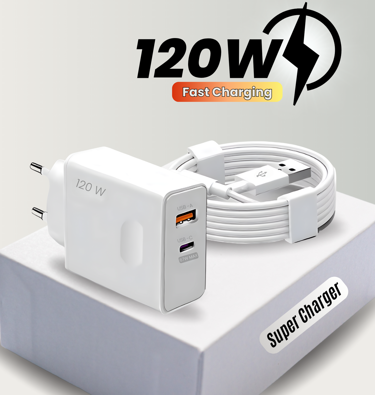 120W USB-C Fast Charger